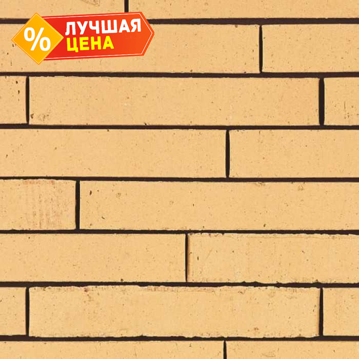 Кирпич облицовочный Terca Archipolis Vegas Geel, 240х65х40 мм