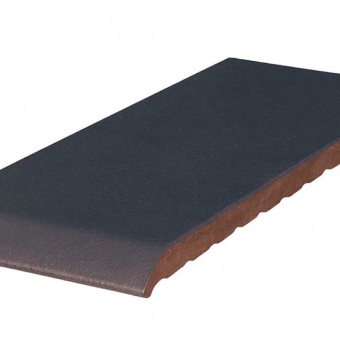 Клинкерный подоконник KING KLINKER 08 Polar night, 220х120х15 мм